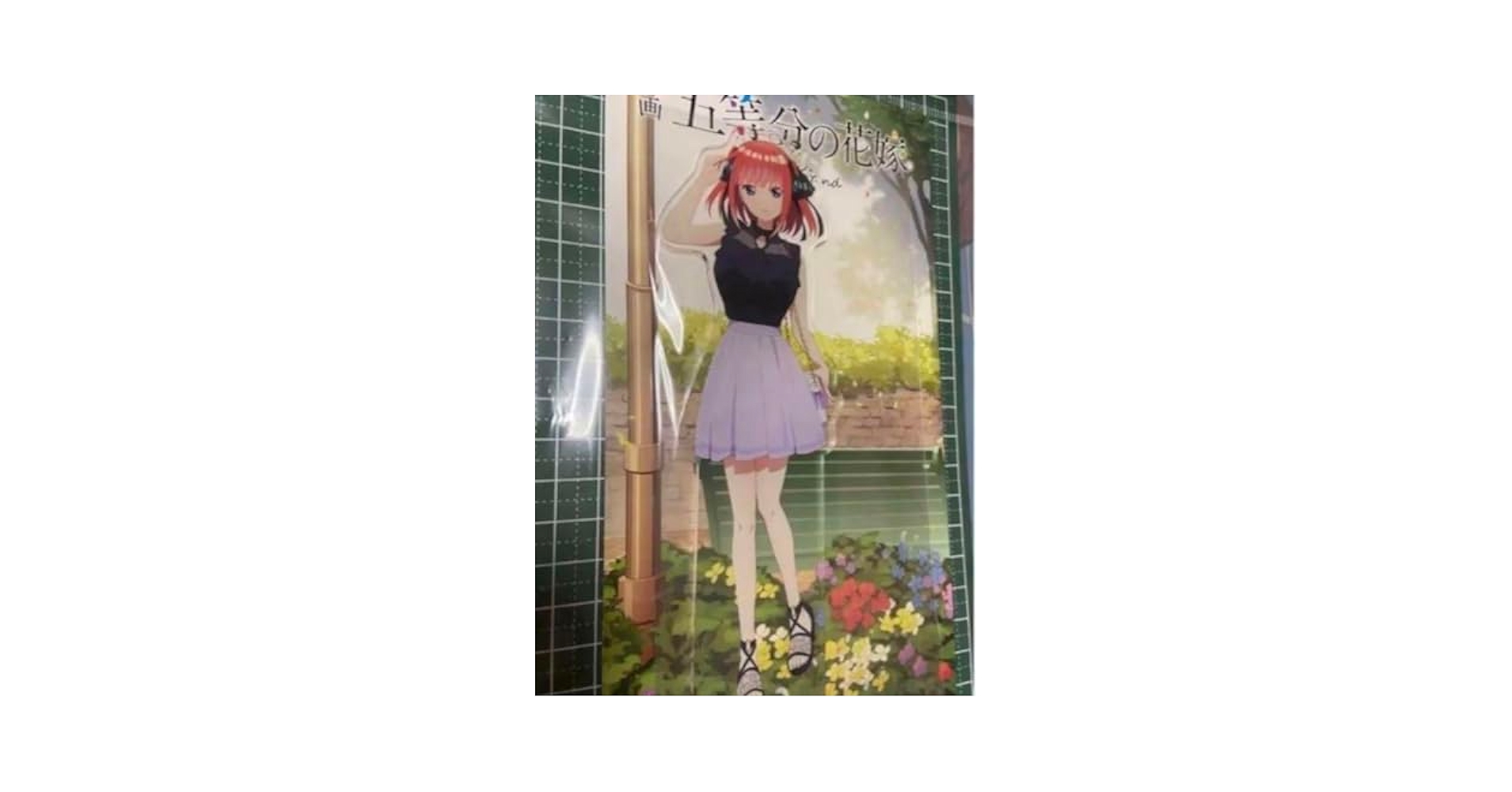新品 五等分の花嫁 UGCアパレルコラボ 中野二乃 アクリルスタンド & シャツ 映画五等分の花嫁×UGCコラボレーションアパレル第四弾 アクリル